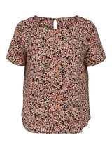 Shirt Carvica print Scarlet Black alleen 46-48 en 54