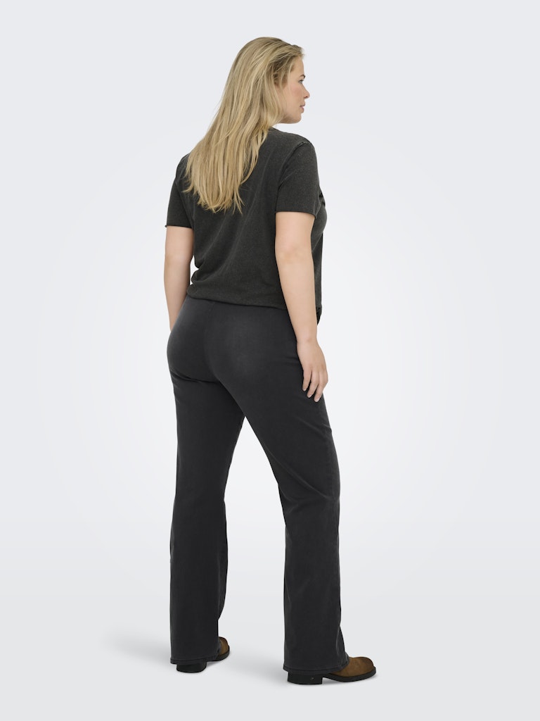 Flared tregging Jeans Carroyal Flared Black washed LM34