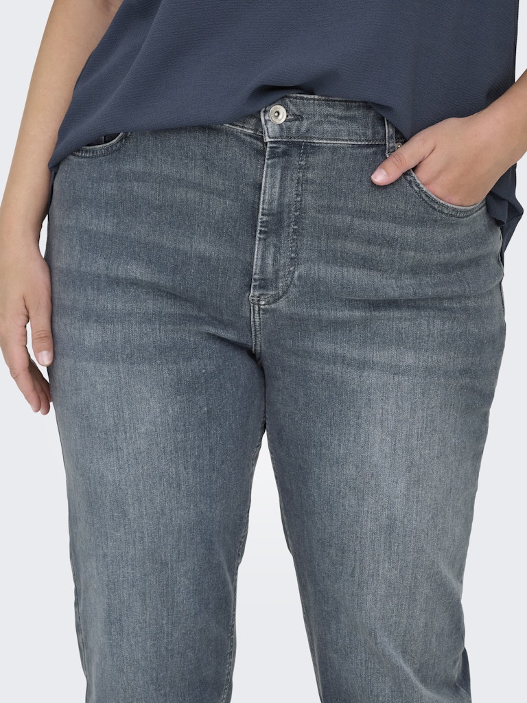 Straight Jeans Carwilly HW (REA2602) Speciale Blue/Grey denim LM34