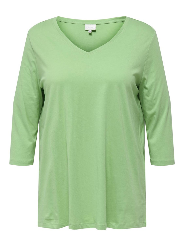 Shirt Carbonnie V- neck  A-shape Absinthe green