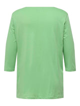 Shirt Carbonnie V- neck  A-shape Absinthe green