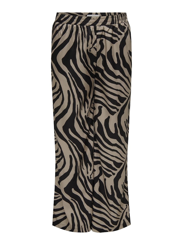 Wide Pants Carzalika print Tannin