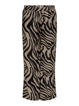 Wide Pants Carzalika print Tannin