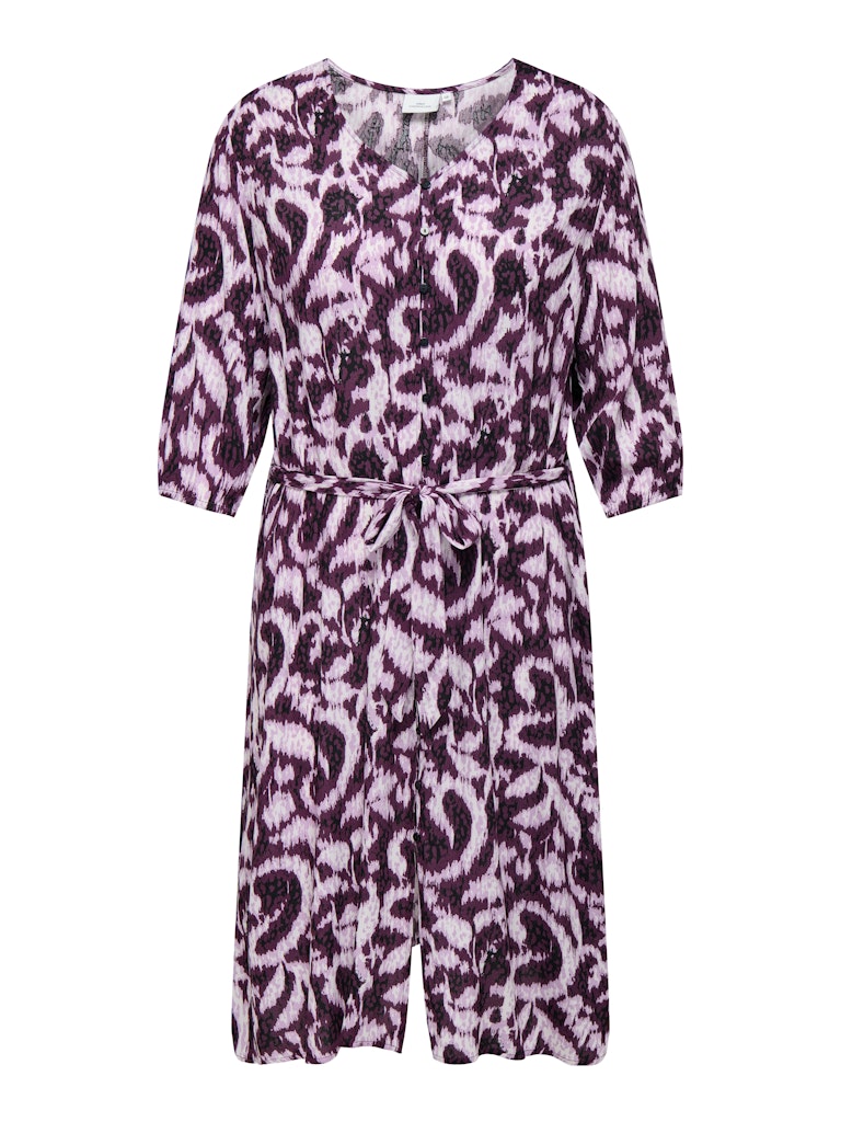 Jurk Cartyla Mauve wine/Leo Grapic