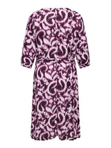 Jurk Cartyla Mauve wine/Leo Grapic