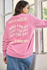 Sweat trui Carmaya Wild Orchid
