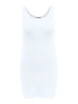 Long tank top Cartime wit