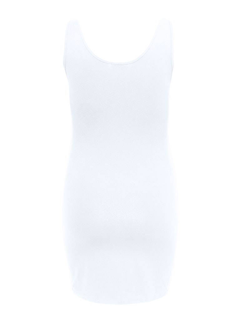 Long tank top Cartime wit