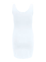 Long tank top Cartime wit