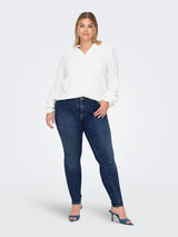 Jeans Carshape reg sk seamless Dark Blue Denim