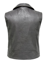 Gilet Carvera leather Look Thunderstorm t/m 54