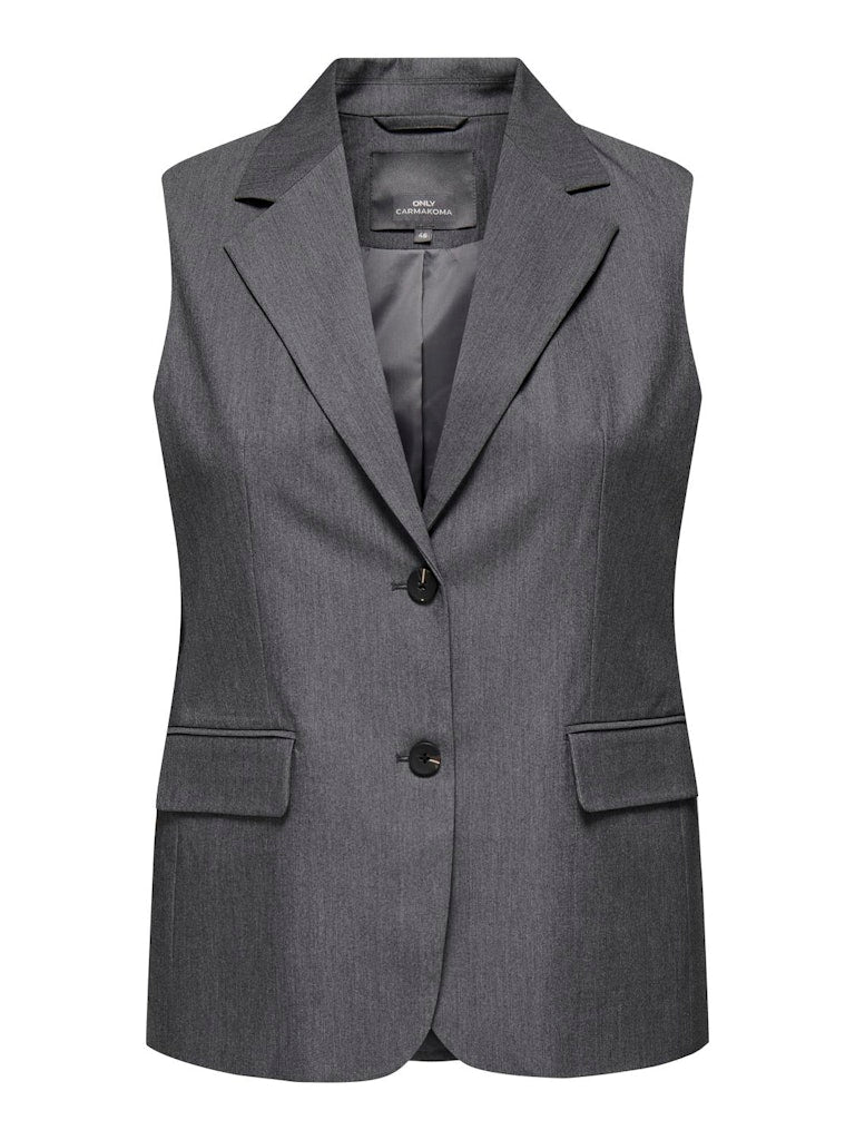Gilet Carneela Dark Grey Melange
