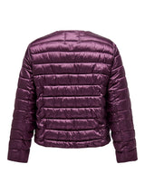 Jas Carvega Cuilted Short Mauve Wine