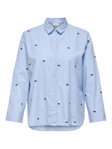 Blouse Carnew lina grage Serenty/bow