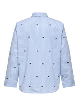 Blouse Carnew lina grage Serenty/bow