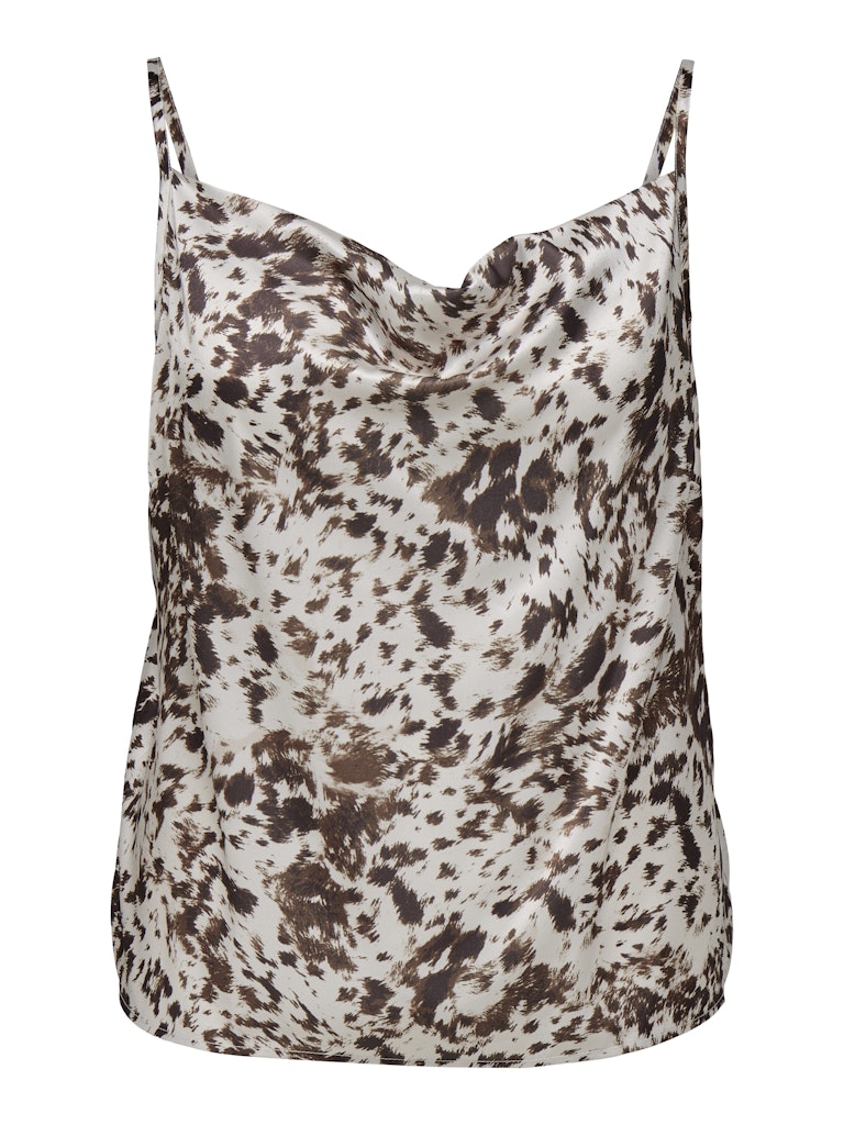 Satin Singlet Top Cardomina Print Texana Dots