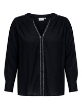 Blouse Carfrita Black/studs