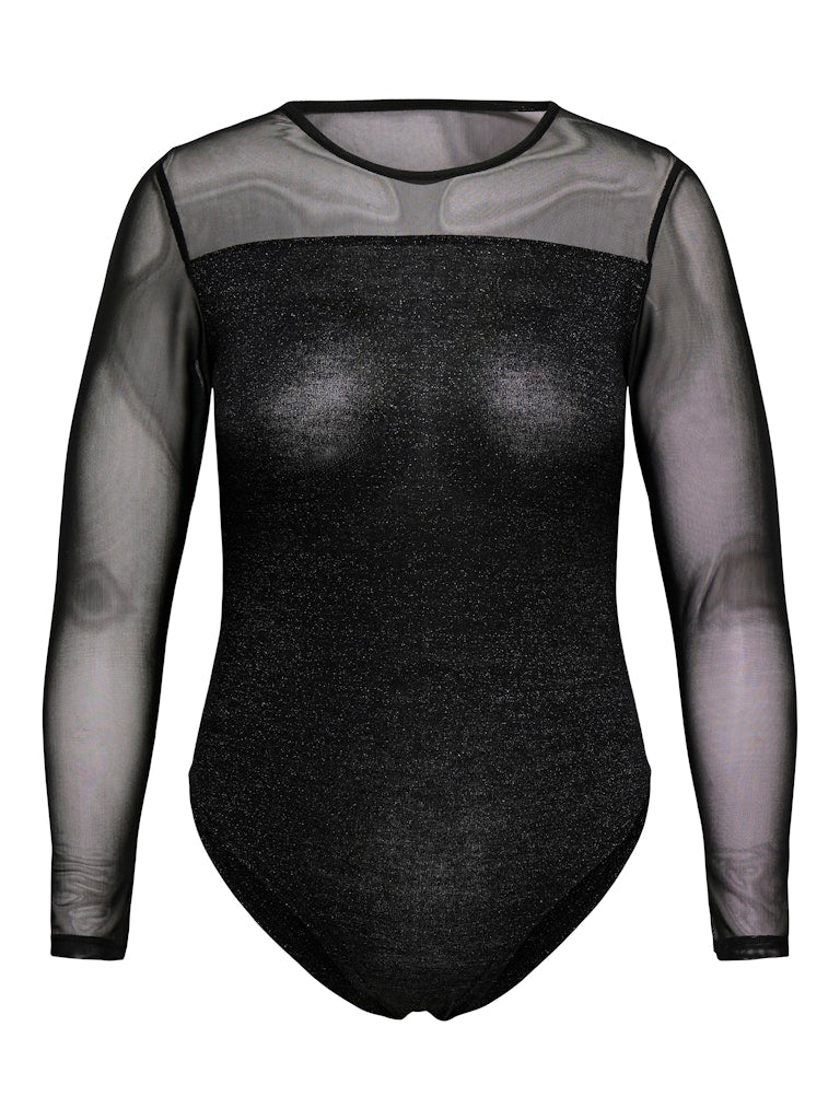 Body Caresther Zwart/Mesh