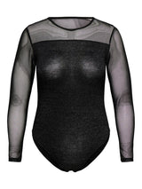 Body Caresther Zwart/Mesh