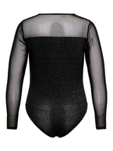 Body Caresther Zwart/Mesh