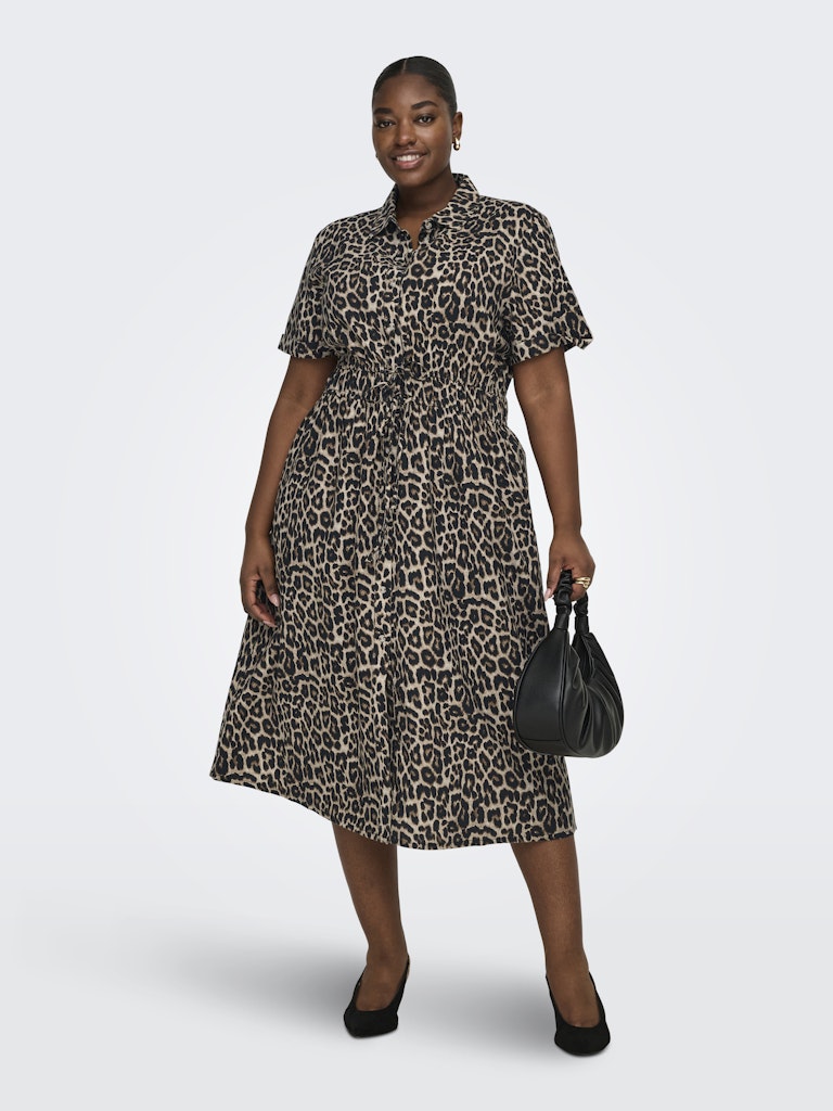Jurk Cararis Black/Leo