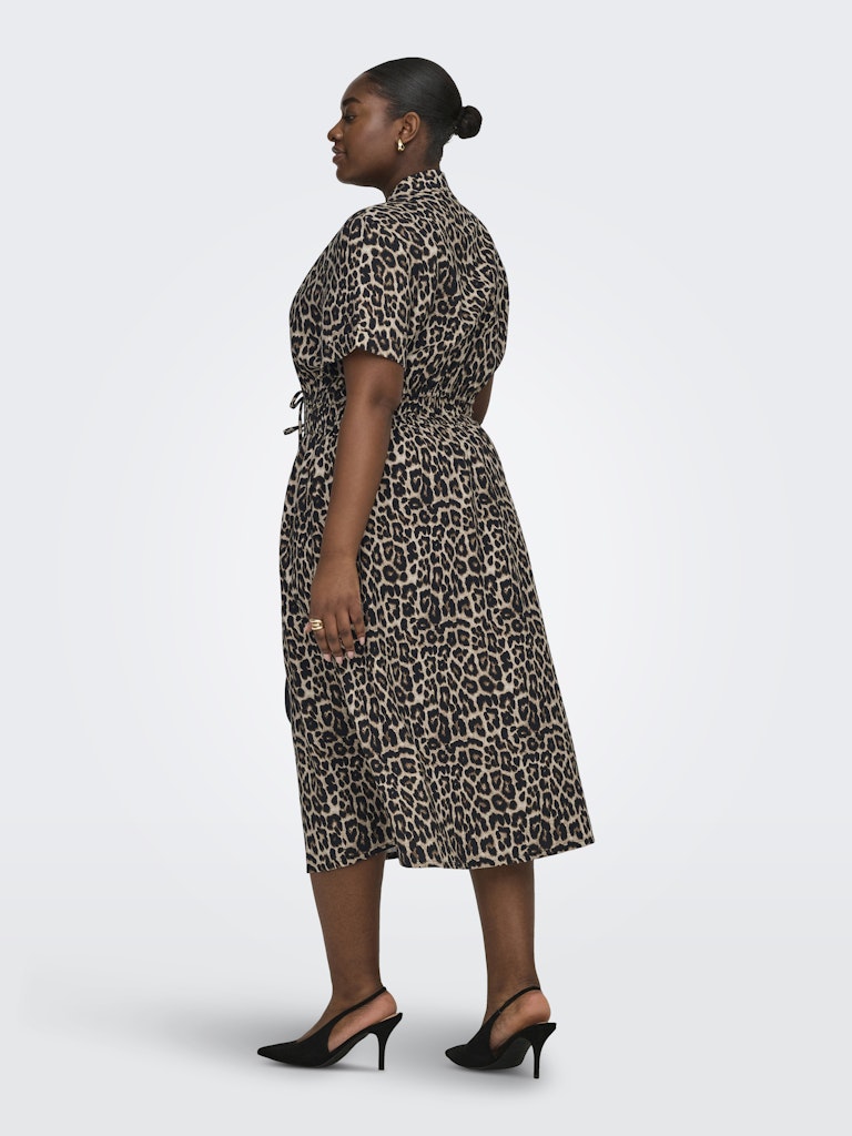 Jurk Cararis Black/Leo