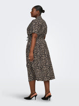 Jurk Cararis Black/Leo