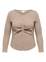 Vest Carpaola Cocoa Creme
