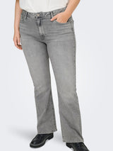 Flared Jeans Carwilly HW (TAI0918) Grey Denim LM 30