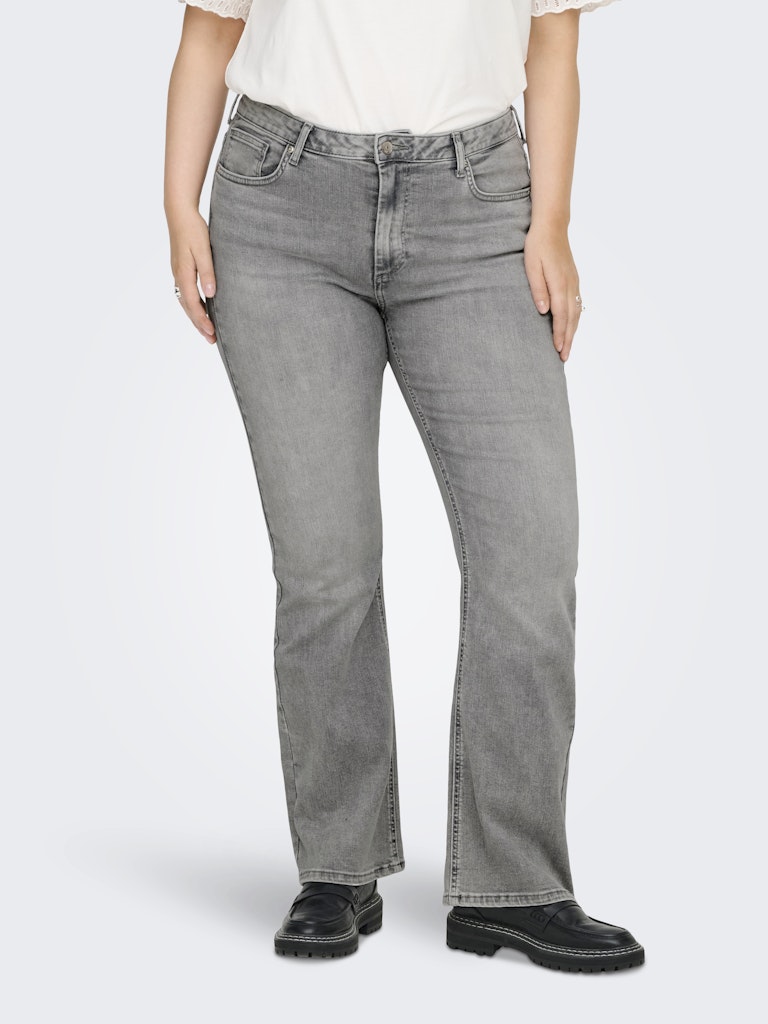 Flared Jeans Carwilly HW (TAI0918) Grey Denim LM 30