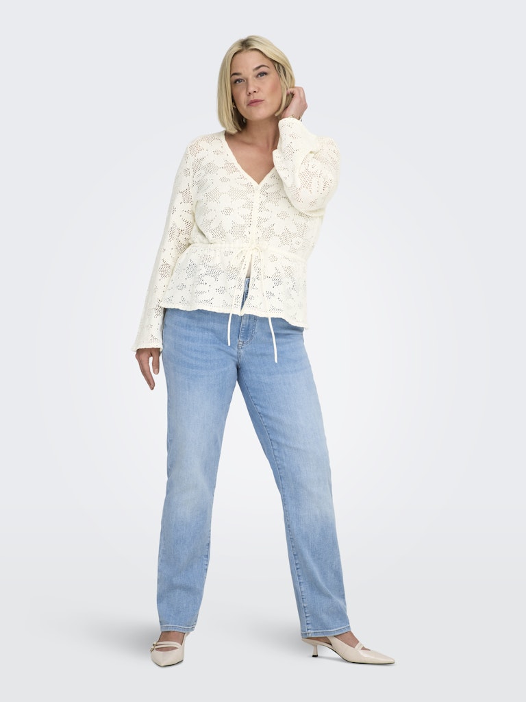 Vest Carisabella Cardigan Cloud Dancer