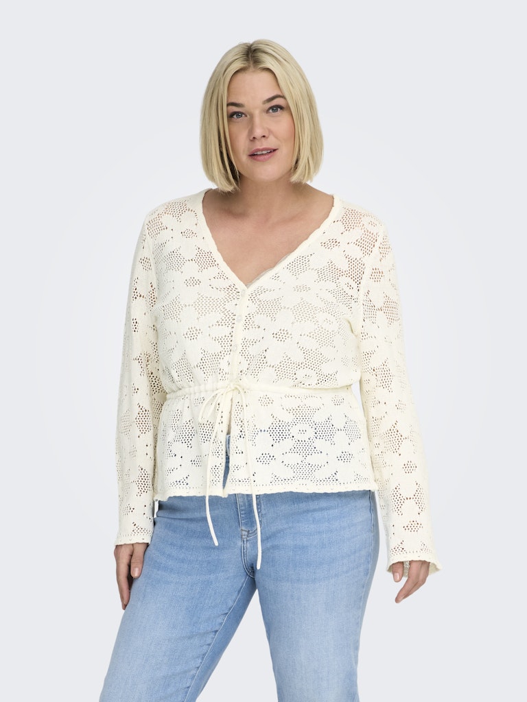 Vest Carisabella Cardigan Cloud Dancer