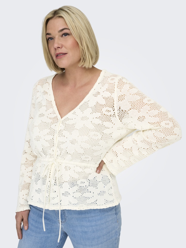Vest Carisabella Cardigan Cloud Dancer