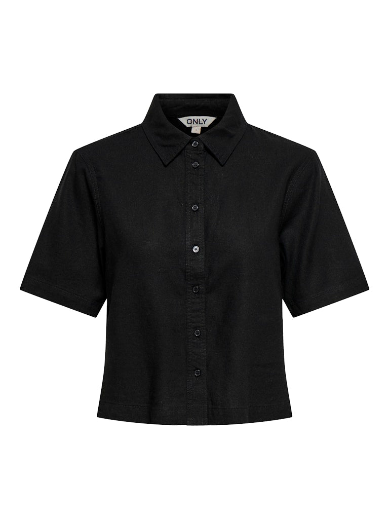 Blouse Korte Mouw Cargoa  Black