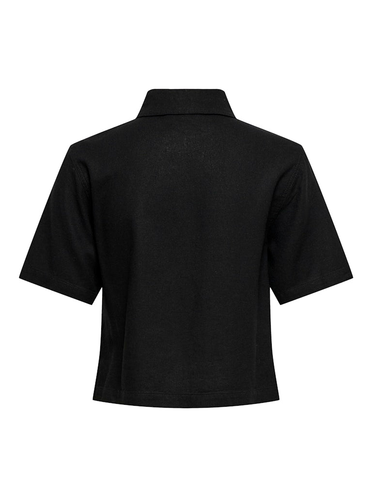 Blouse Korte Mouw Cargoa  Black