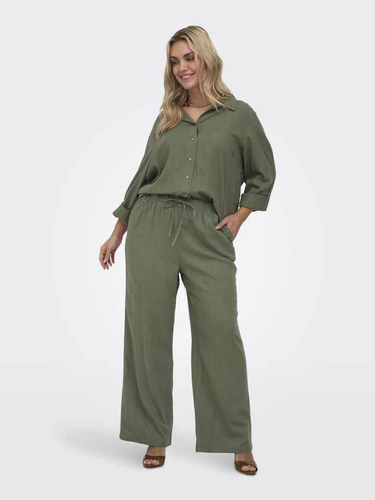 Blouse  lange mouw Cargoa smokey Olive