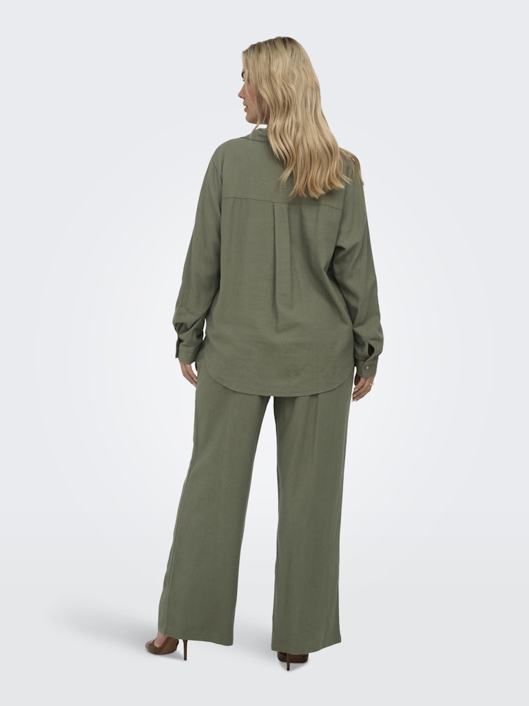 Blouse  lange mouw Cargoa smokey Olive