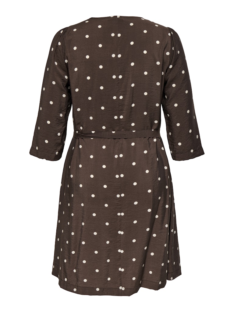 Jurk Carcarrie Dot Coffee Bean