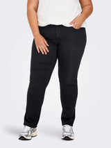 Jeans Carhiris Straight (pim522) push up Washed Black LM 30