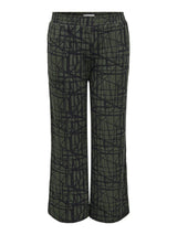 Wide Pants Caralba print Graphic Forest Night