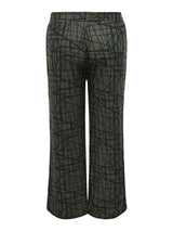 Wide Pants Caralba print Graphic Forest Night