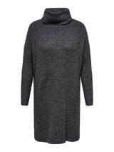 Cowneck Dress Carjana Dark Grey Melange