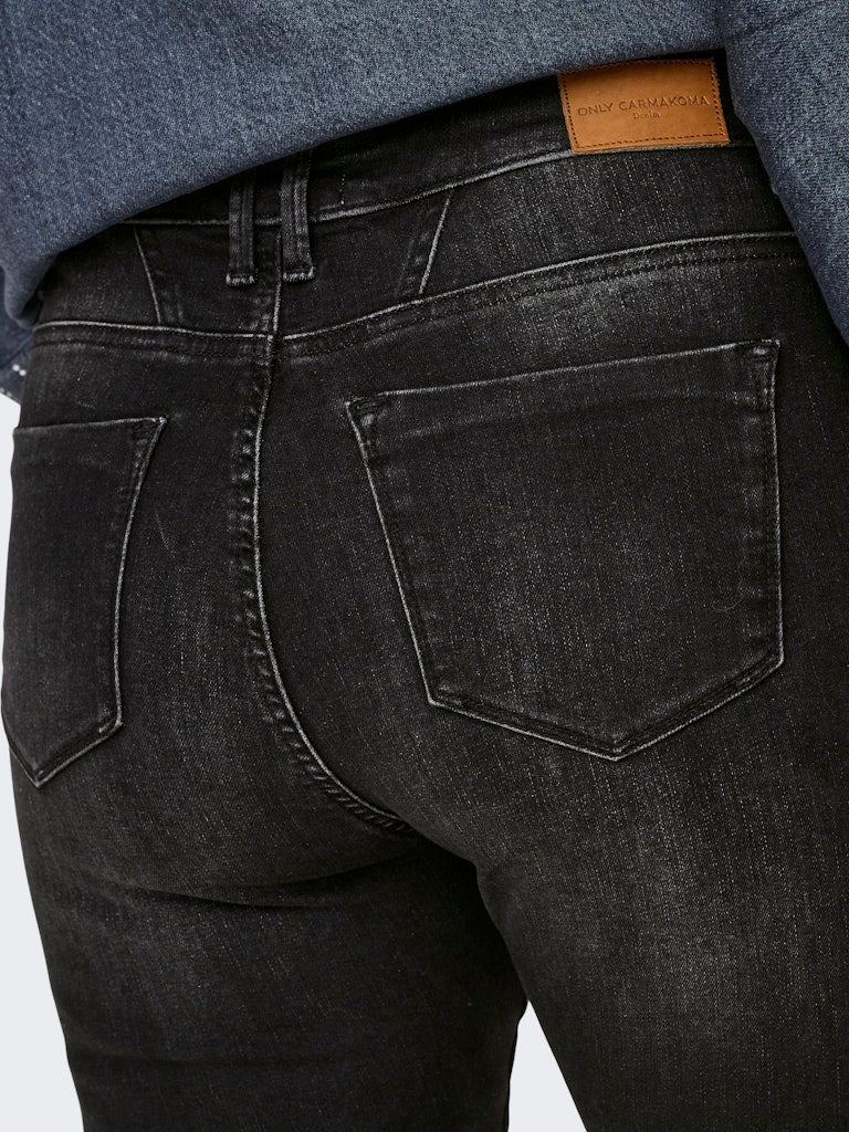 Jeans Carshape reg sk seamless Black Washing