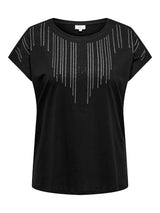 Shirt Carlula Black Rhinestone