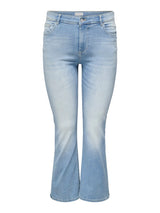 Flared Jeans Carwilly HW (TAI467) Light Blue Denim LM 30