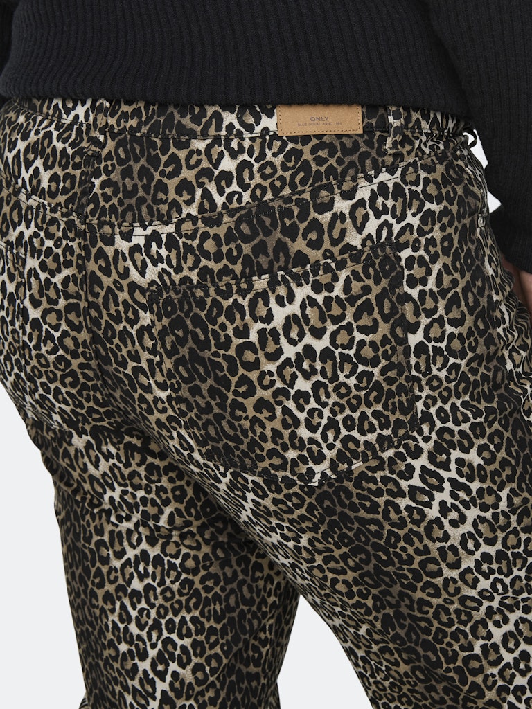 Broek Carmadison HW Wide Leopard