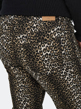 Broek Carmadison HW Wide Leopard