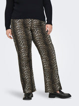 Broek Carmadison HW Wide Leopard