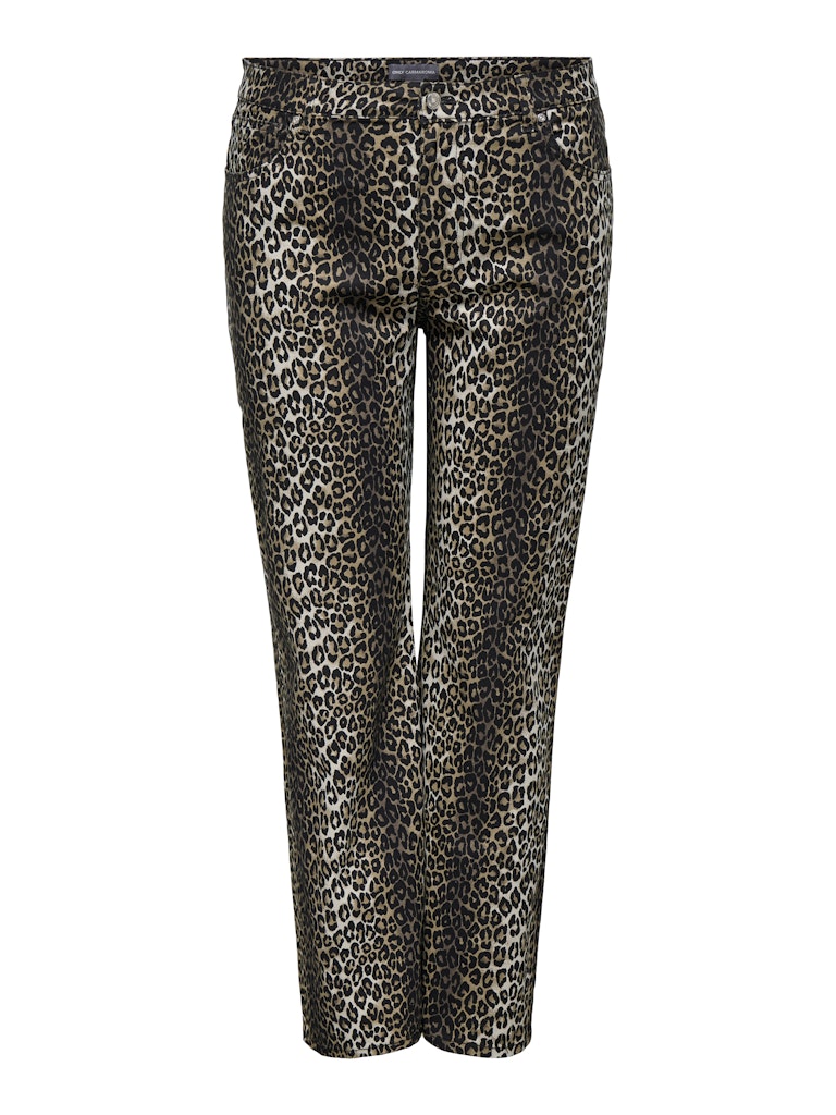 Broek Carmadison HW Wide Leopard