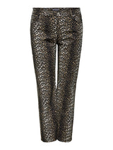 Broek Carmadison HW Wide Leopard